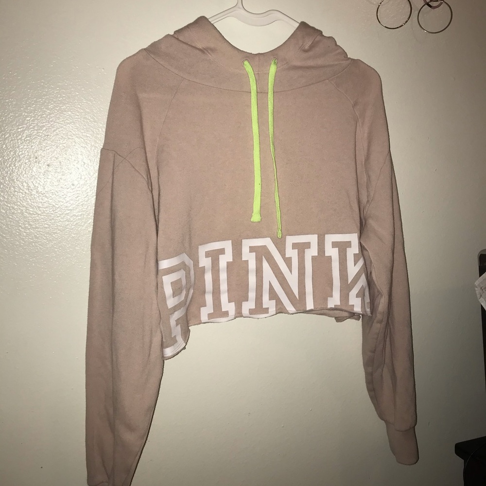 PINK’S Victoria Secret crop top hoodie